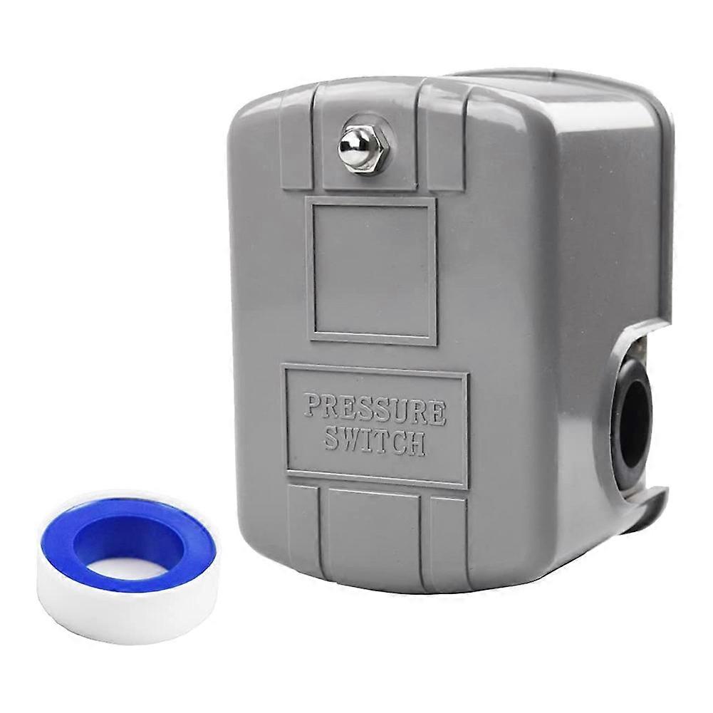 1/4NPT Internal Thread 40-60Psi Water Pressure Switch, Adjustable Double Spring Rod 110V-230V with