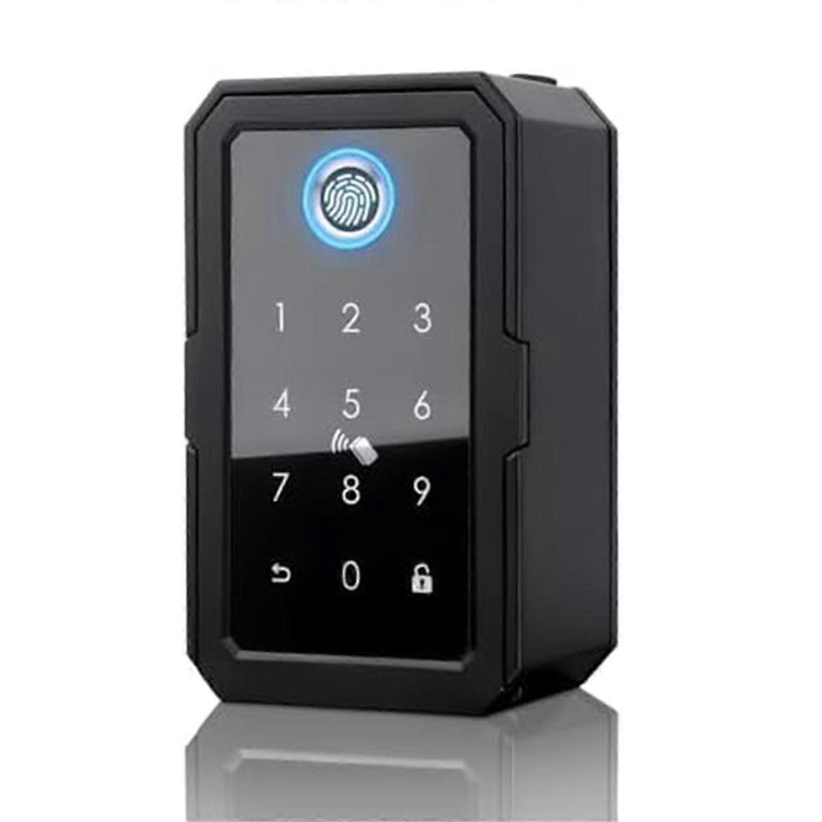 Smartkey låseboks, hjemmenøgle trådløs smartlockboks, elektronisk nøgleboks app digital kode bluetooth k