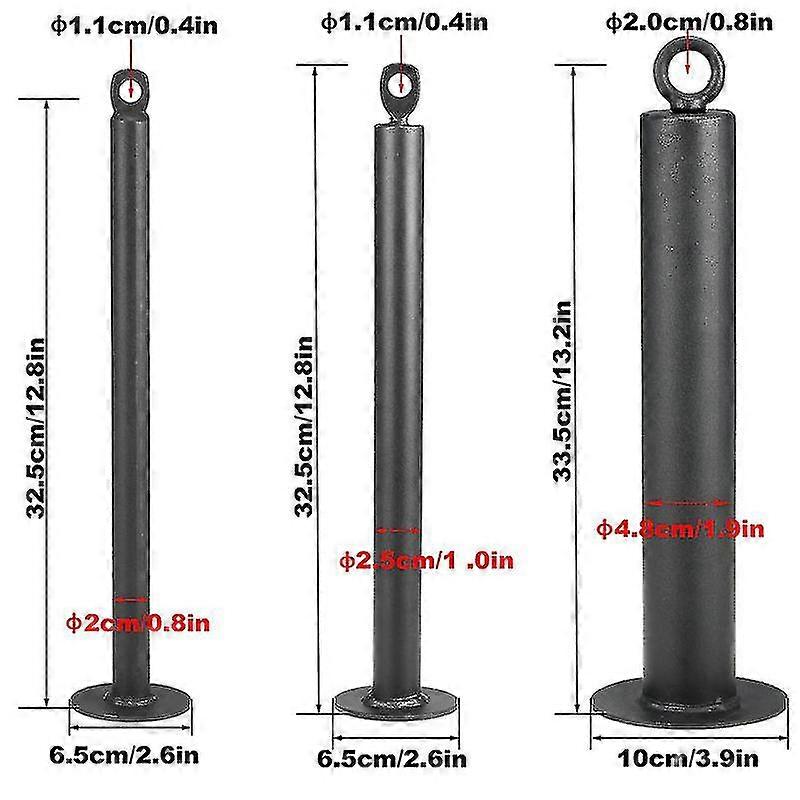 IronMind 12” Loading Pin & Snap Clip – For Standard Weight Plates, Strength Training Accessory - View #2
