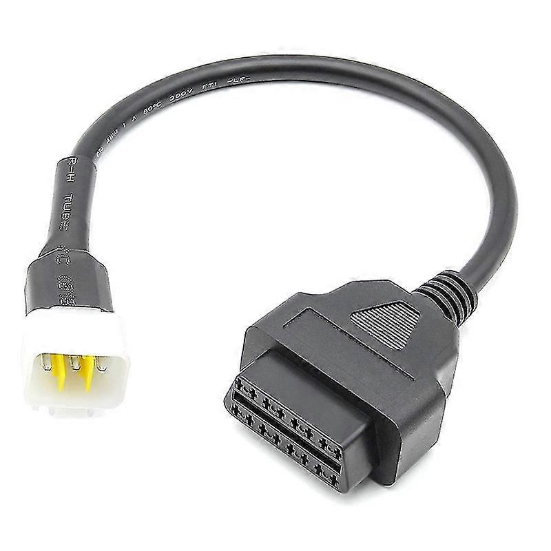6 Pin To Obd 16 Pin Adaptor Cable Motorcycle Fault Detection Connector For