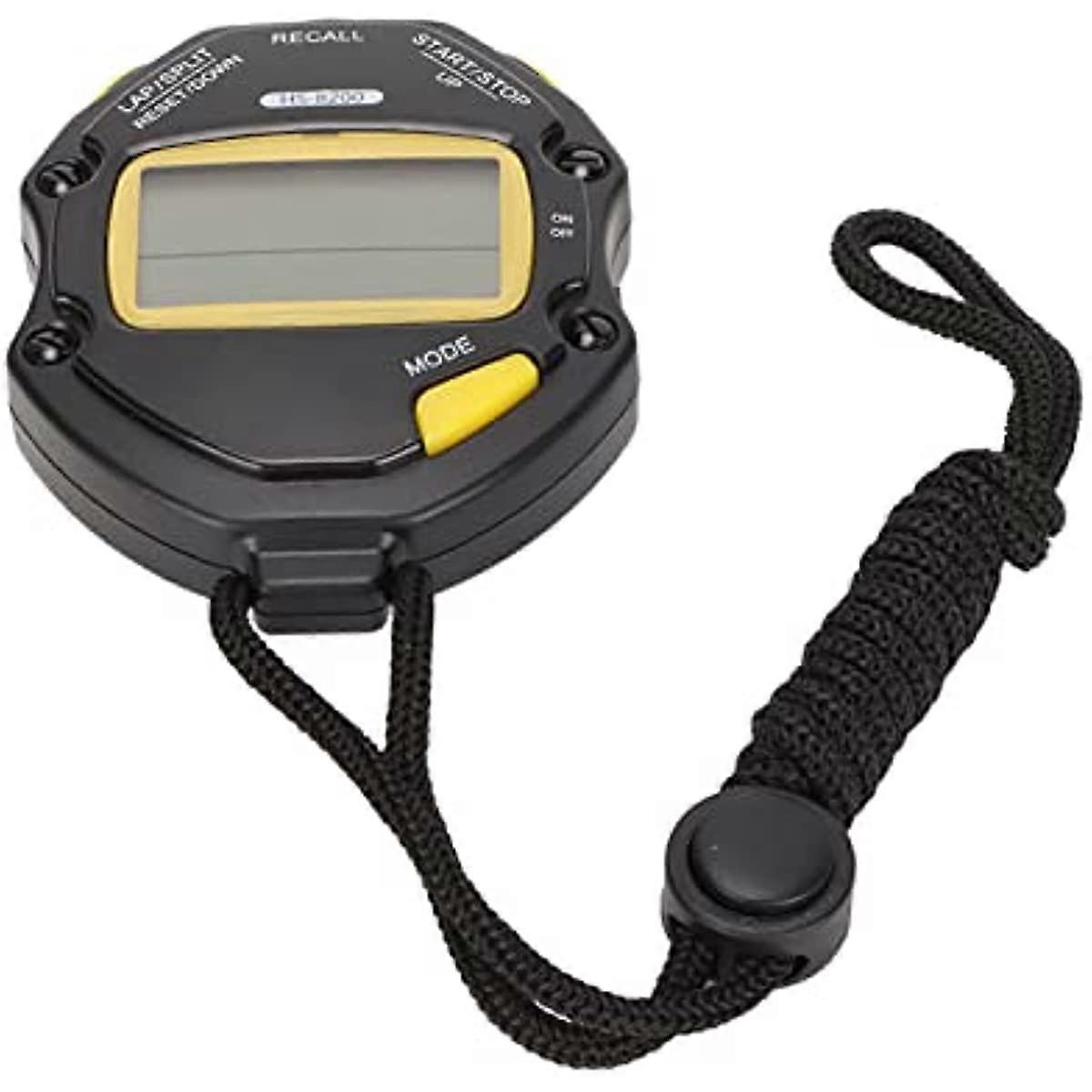 Electronic stopwatch Timer  001 seconds Electronic stopwatch 12 24-hour clock 2-line display for training