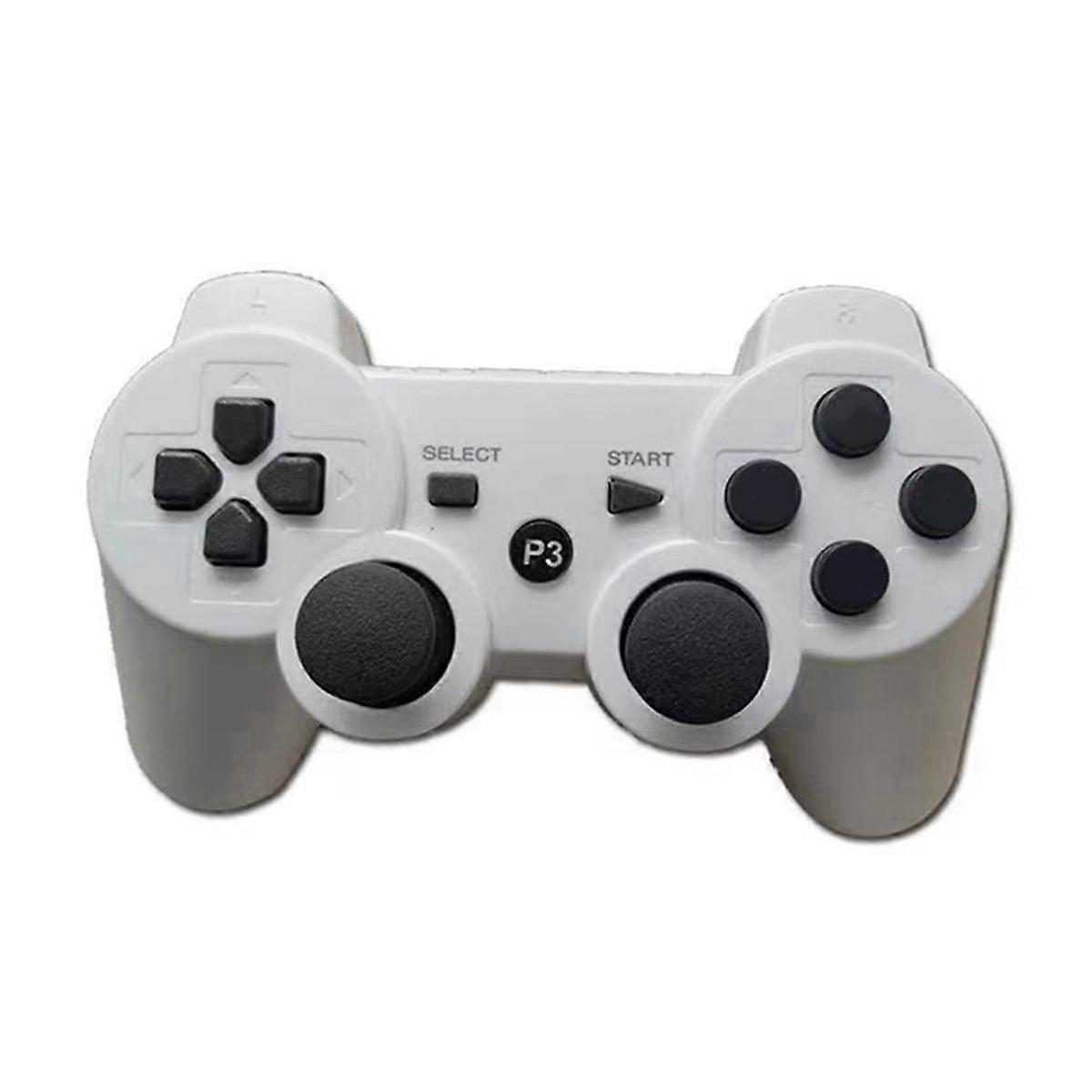P3 Wireless Bluetooth Controller Game Controller Controller for 3 Game Console for PC White
