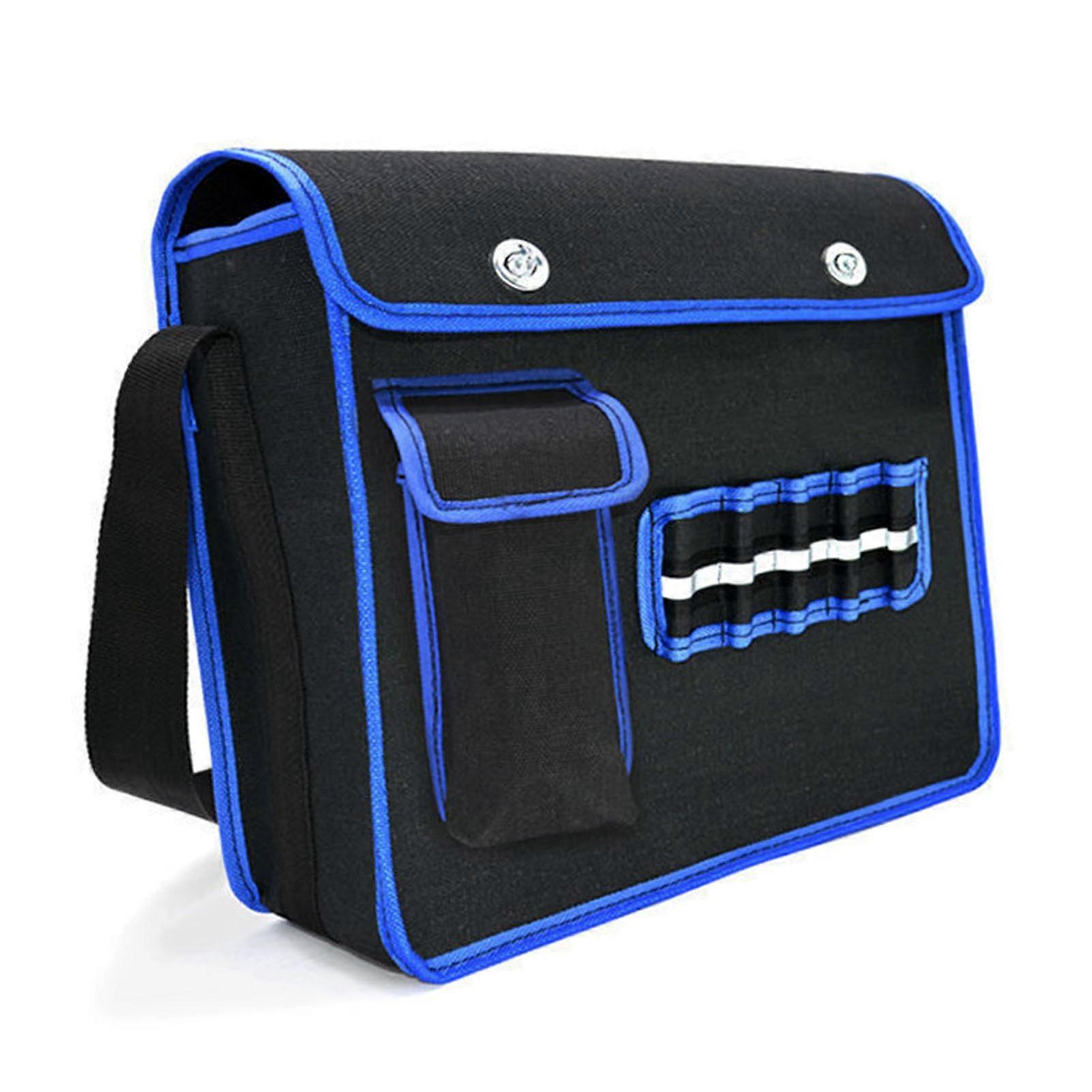 حقيبة أدوات قماش سعة كبيرة سميكة ارتداء المقاومة المحمولة الثقيلة حقيبة أدوات كهربائي