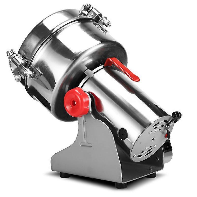 250W Electric Powder Grinder Machine - Stainless Steel Dry Grinder For Kitchen & Herbs