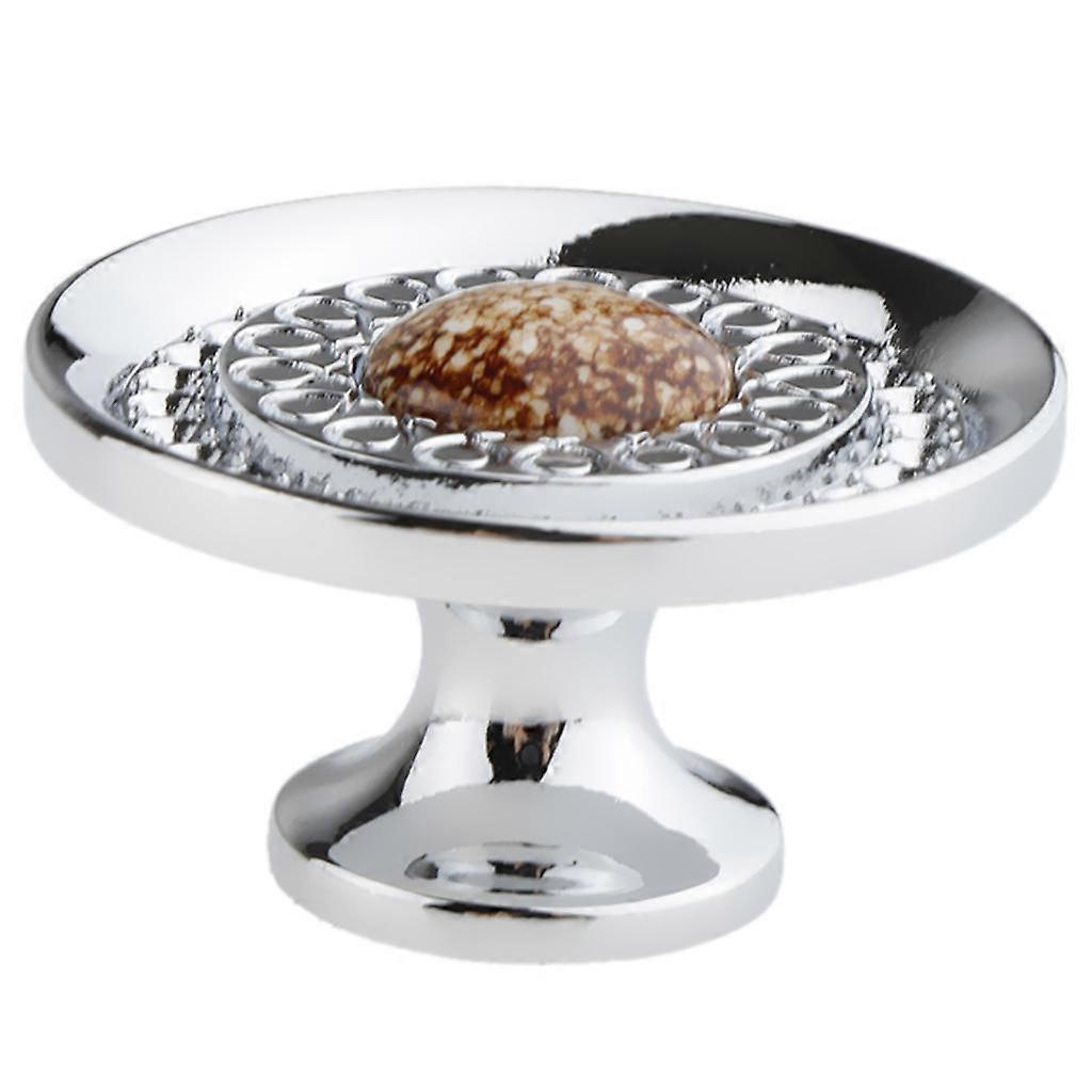 1Pcs European Cabinet Pull Handle Round Knob Wardrobe Drawer Hardware Golden L