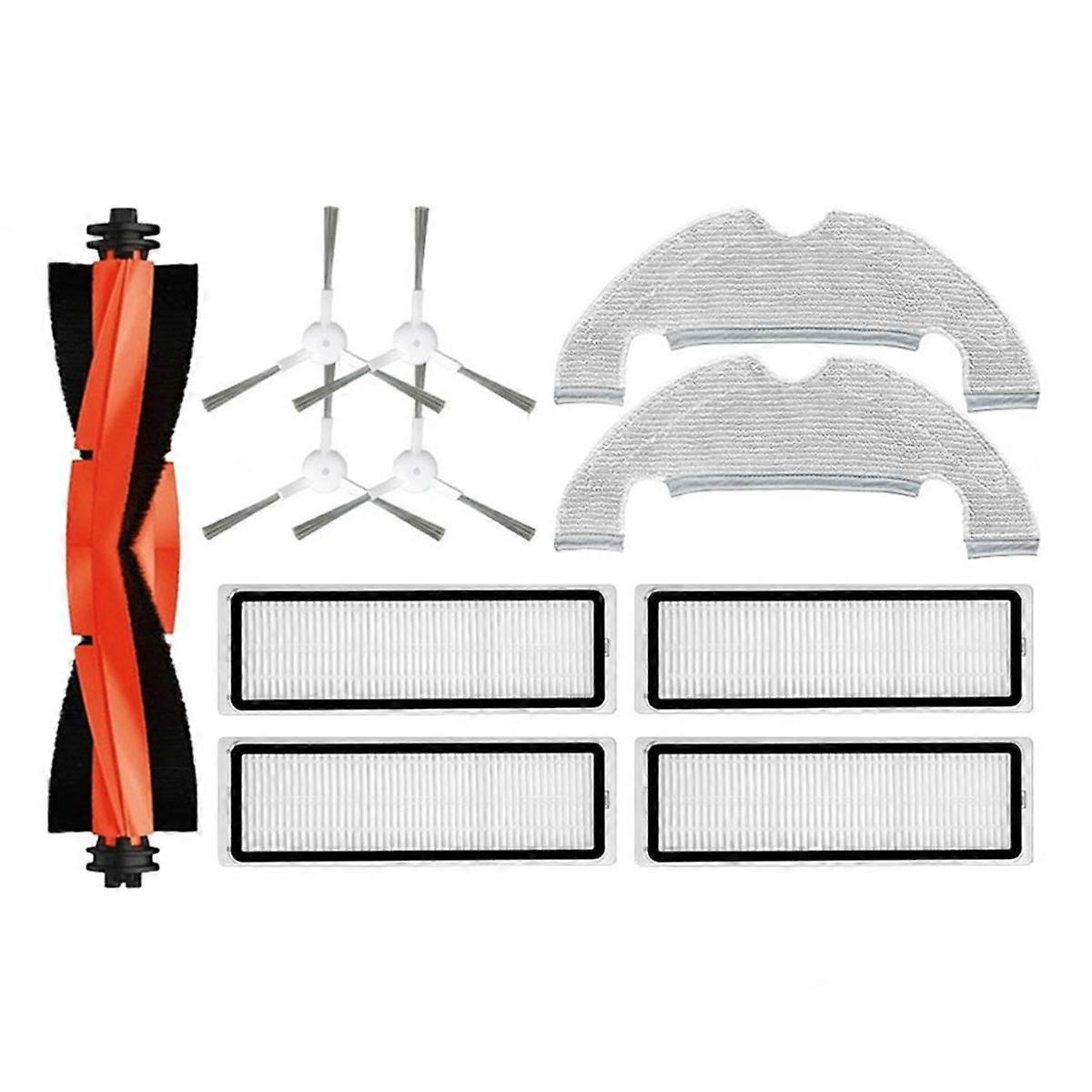 For Bot D10 Plus, Z10 Pro, L10 Plus Robot Vacuum Replacement Parts Accessories Main Brush Filter Mo