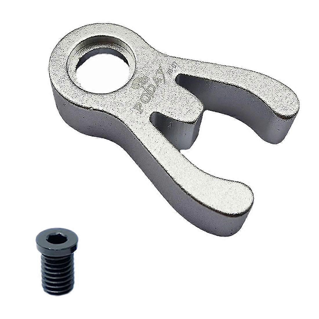 Compatível com o dia do romance compatível para brompton alumínio bike catcher crab clamp head preto