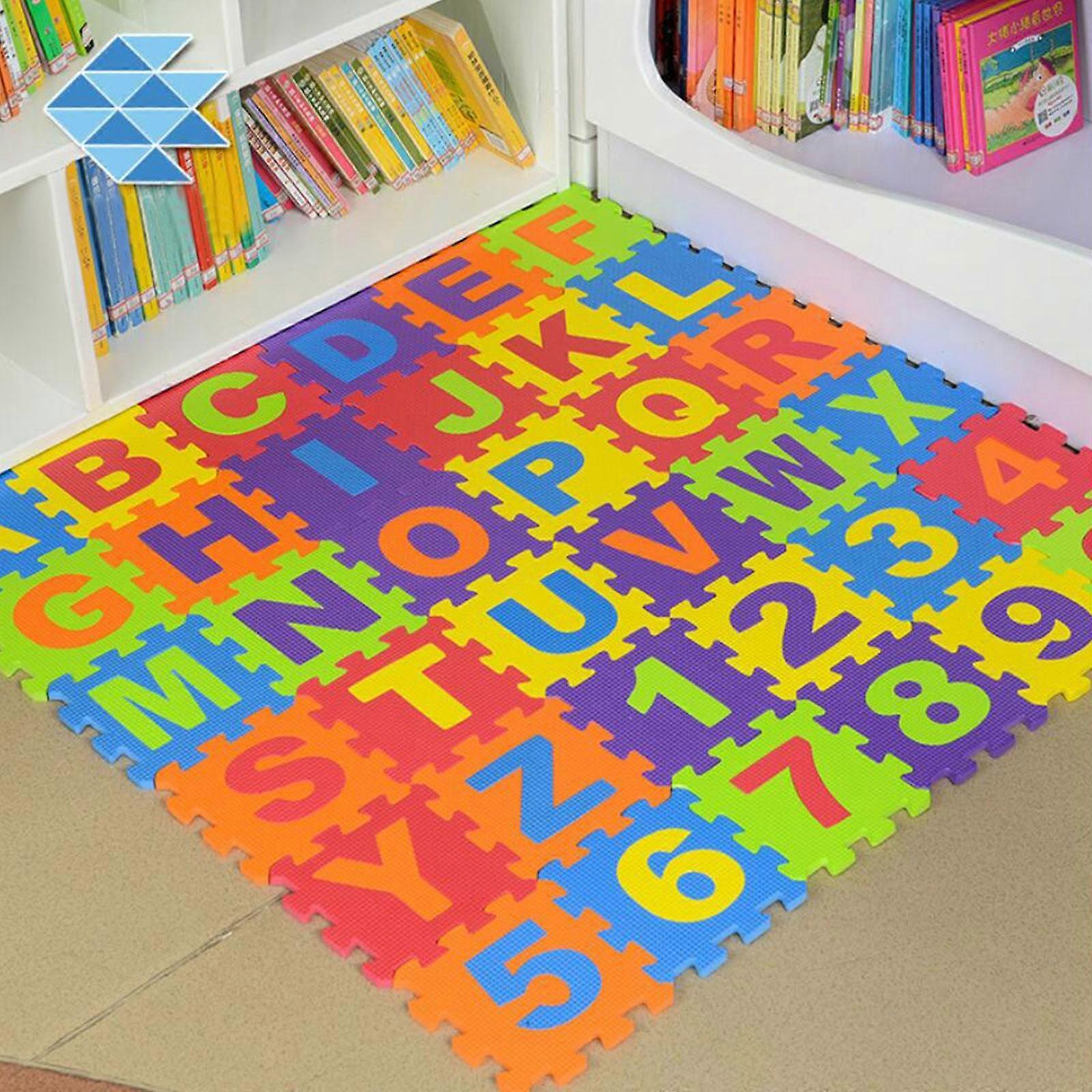 Toy 36 Pieces Numbers Alphabet Children Puzzle Foam Eva Puzzle Floor Mat
