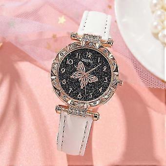 Women Fashion Watch Set  No Box Quartz Wristwatch Luxury Crystal Rhinestone Pearl Quartz Watches
