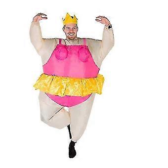 Costume Gonfiabile Da Ballerina/sumo Per Adulti – Divertente Fatsuit Giapponese Per Carnevale E Feste