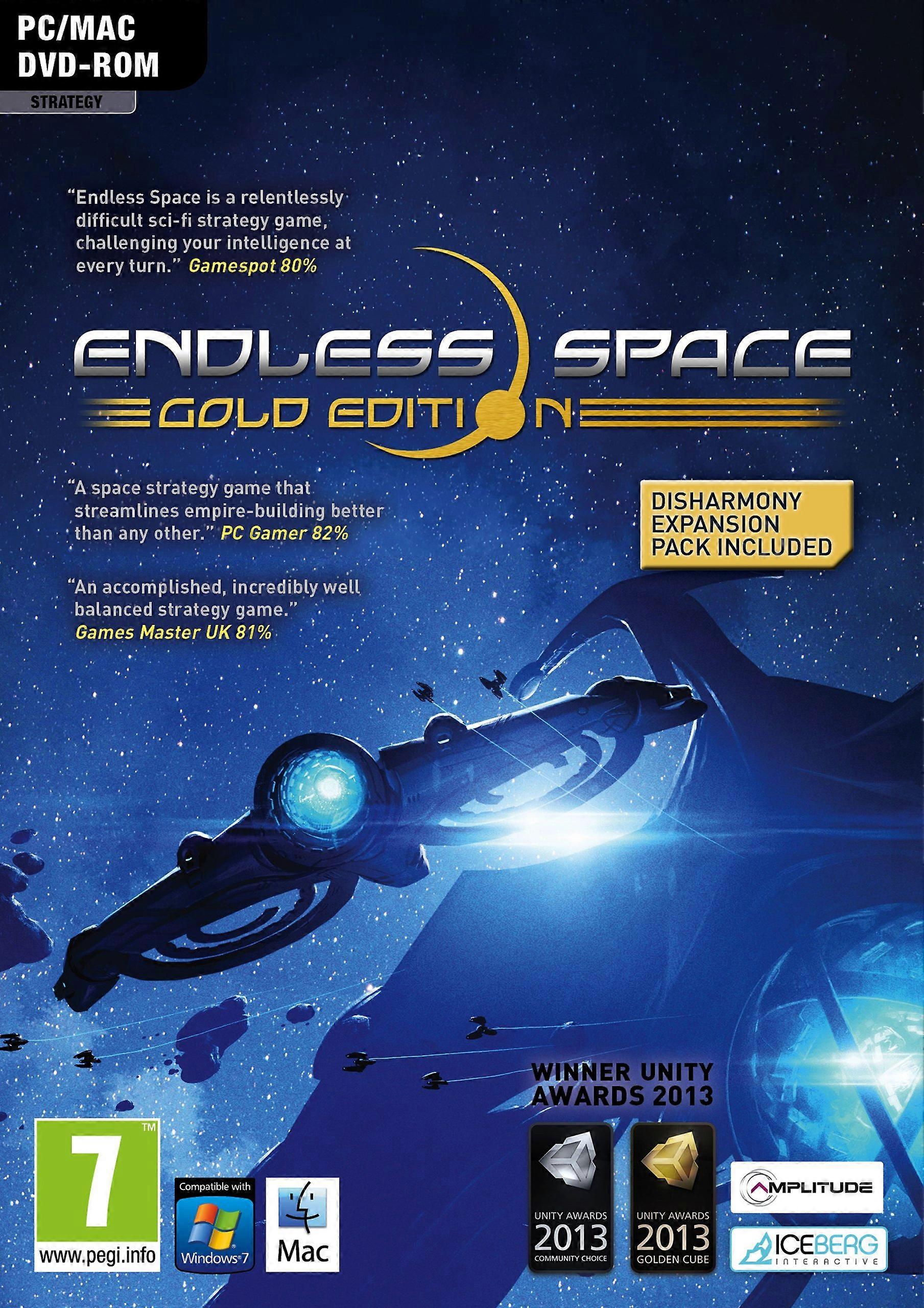 Endless Space Gold Edition (PC DVD) - New & Sealed