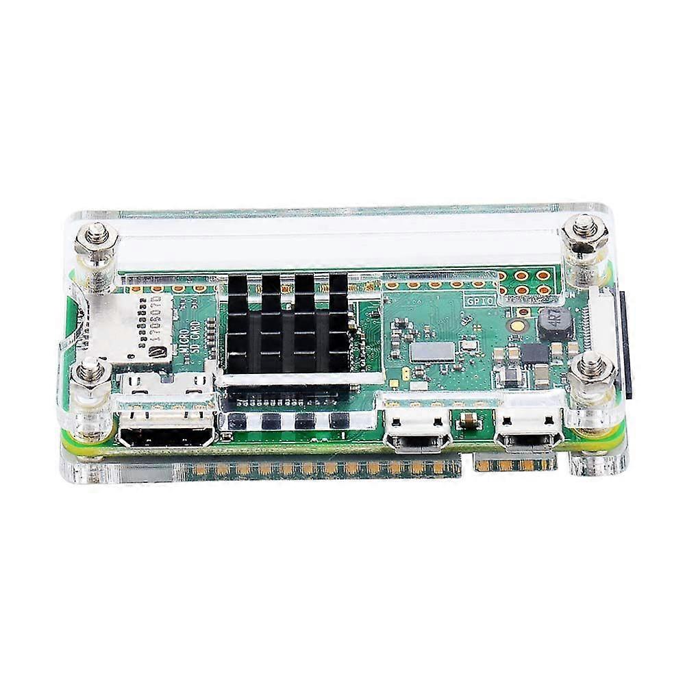 Acrylic Case 4 in 1 Kit for Zero W and Pi Zero with Heat Sink