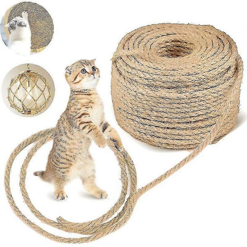 Natural Sisal Rope For Repairing And Replacing Cat Scratching Posts, Scratching Posts, Scratching Posts, Cat Scratching Posts