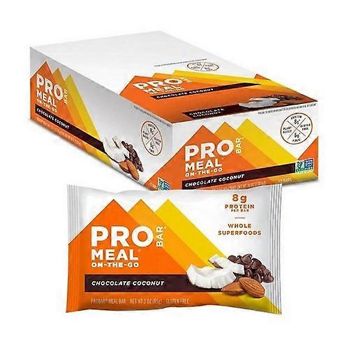 Probar Chocolate Coconut Meal Bar ,3 Oz(Case Of 12)