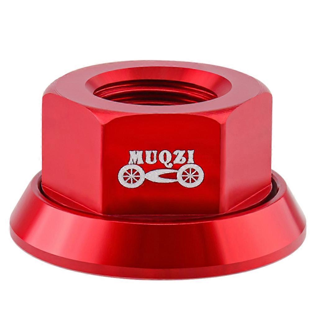 Alüminyum Alaşımlı Hub'lar Somun Bisikletler Tekerlek Aks Somun Cıvata Bisiklet Katlanabilir Sabit Dişli