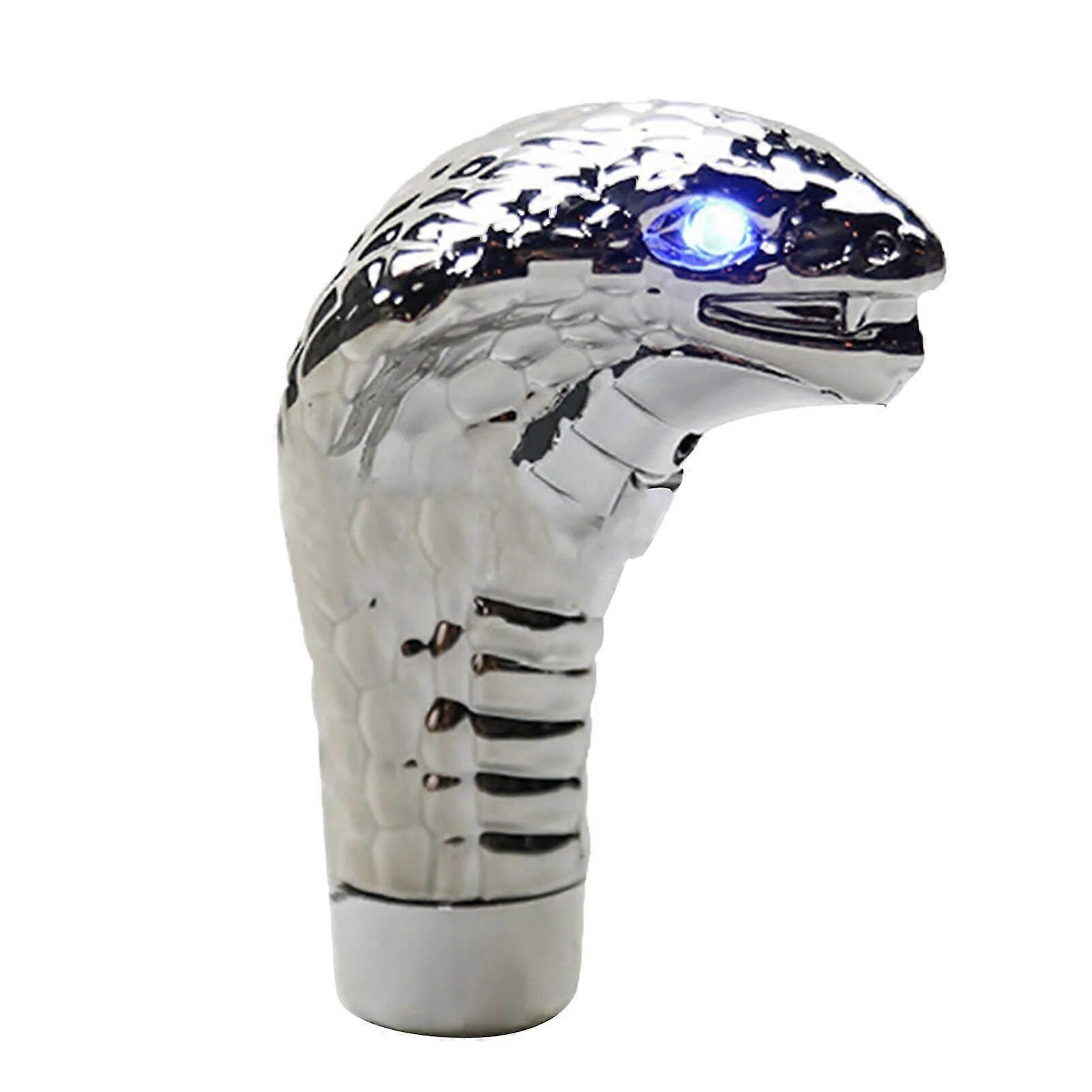 Cobras Snake Car Gearbox Handle With LED Light Gear Shift Knob Stick Car Modification Shift Lever   pomo palanca cambio