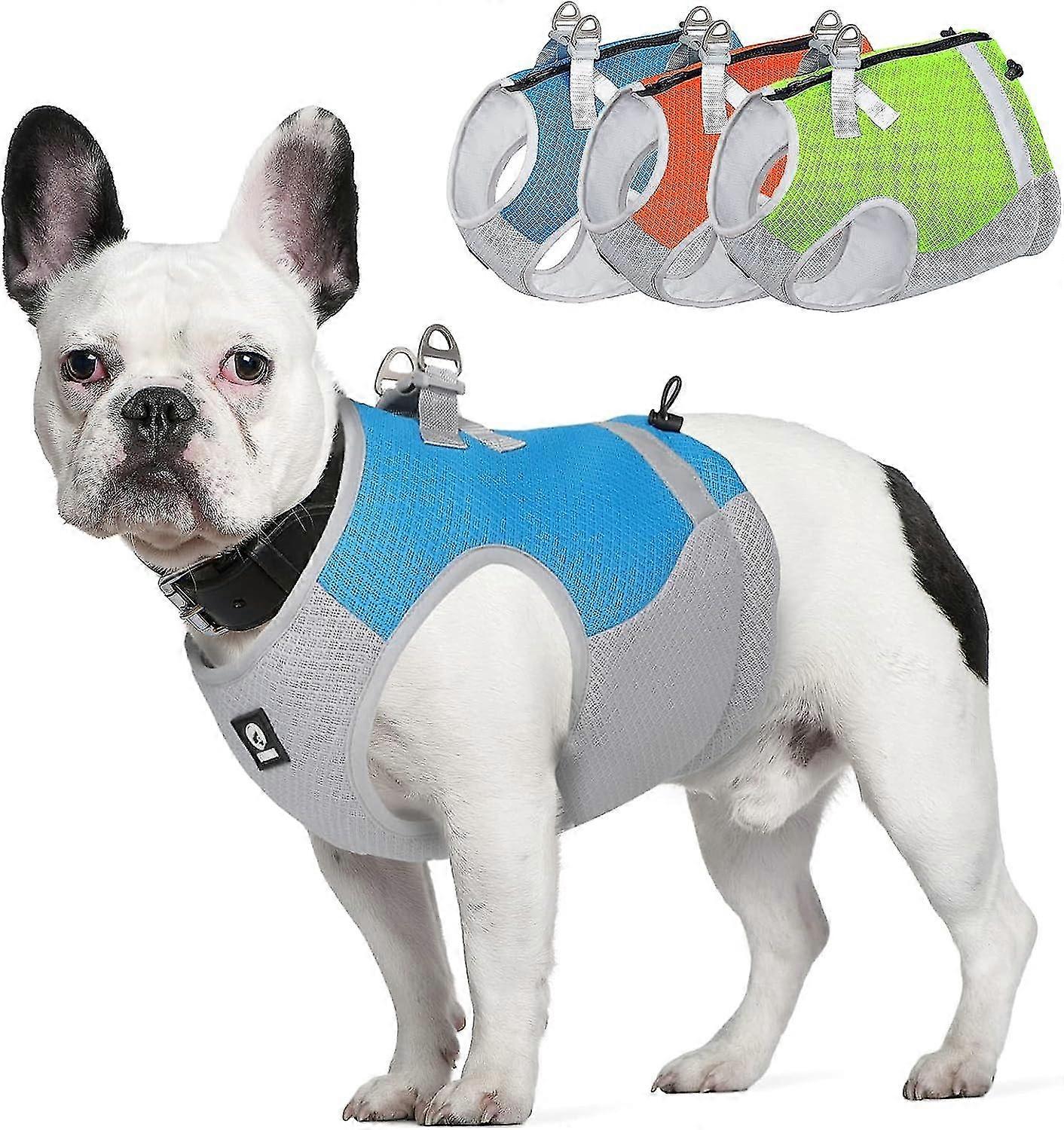 Dog Cooling Vest Harness,outdoor Puppy Cooler Jacket Reflective Breathable Dog Vest For Small Medium Large Dogs