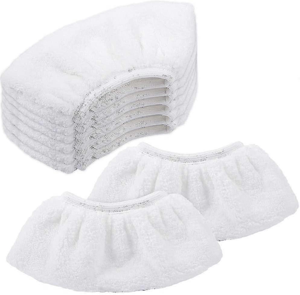 8 Ensemble de chiffon en microfibre pour buse à main de nettoyeur vapeur pour Sc1 Sc2 Sc3