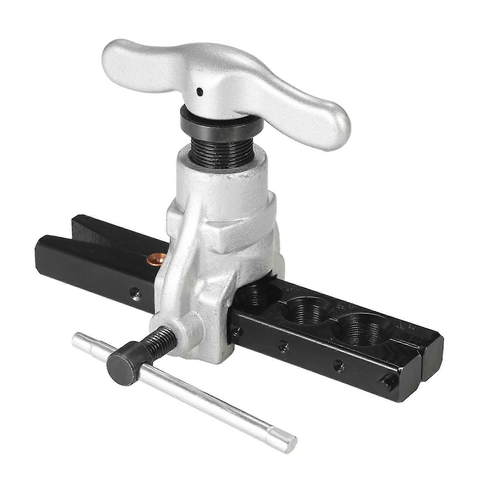 Eccentric Flaring Tool Set For Refrigeration Water Gas Brake Line Applications Tubing 6 Dies Sizes 1/4 - 3/4inch 45 Degree Angle Eccentric Cone Type F