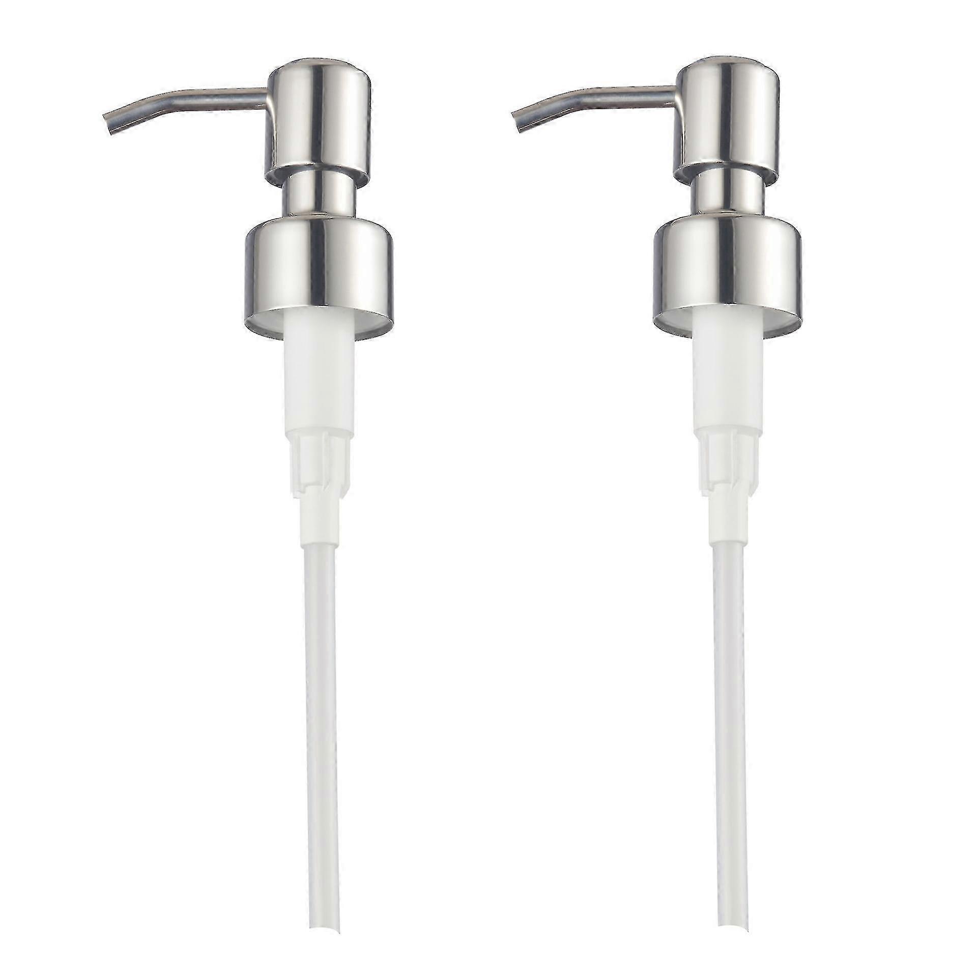 2 pz pompa di ricambio in acciaio inossidabile per dispenser di sapone liquido p20241126825