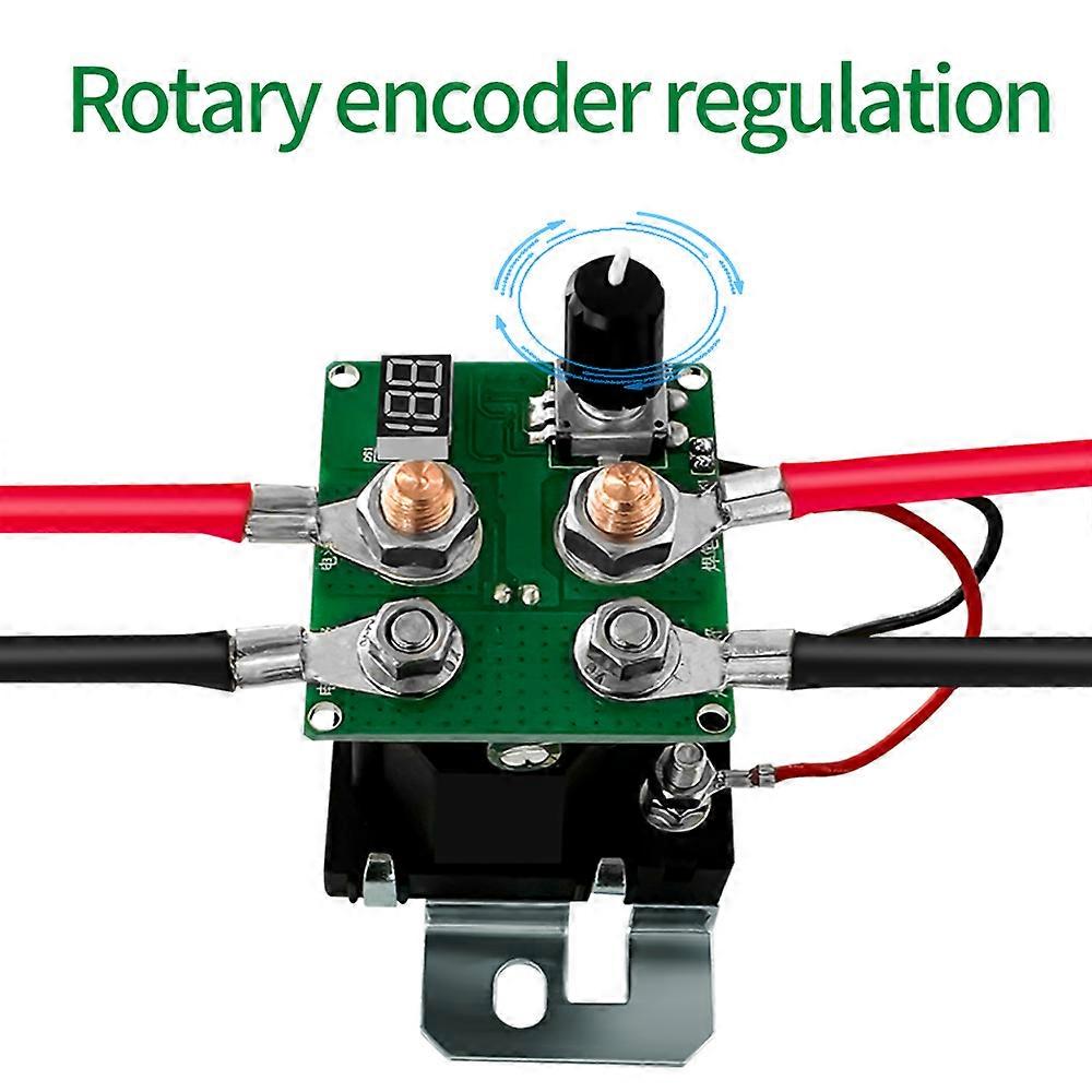 NEW Mini Spot Welder 199 Speed Relay Spot Welding Machine 18650 Battery DIY Welding Tool Rotary encoder regulation