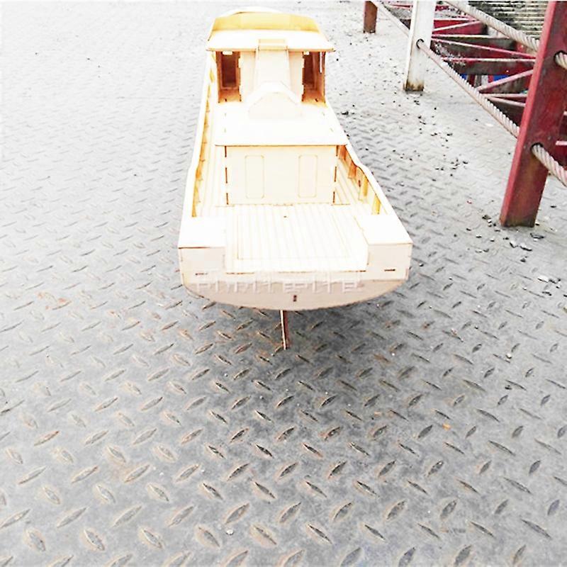 1/30 110cm Trawler Model Wooden Boat Model Kit DIY Hand-assembled Frame ...