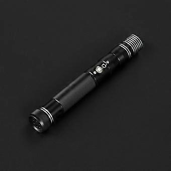 Nowy miecz świetlny RGB Laser Sword Smooth Swing 16 Zestaw czcionek dźwiękowych z wyciszoną metalową rękojeścią Pojedynek Foc Kid Cosplay Glow Toys-sędzia