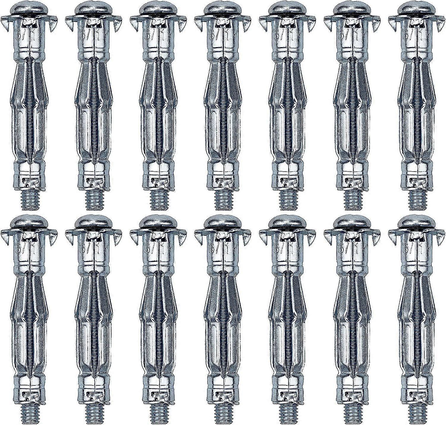 20 יח 'M6 * 50MM גוף חלול עוגני מתכת עוגני הרחבה עוגן עוגן מתכת ללוח גבס קיר חלול