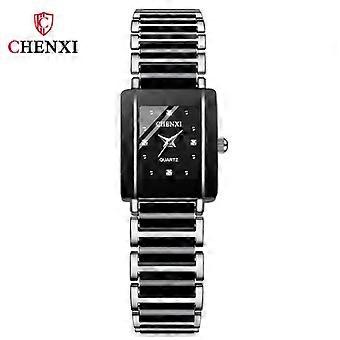 CHENXI 104A Simulated Ceramic Quartz Watches Men Ladies Couple Luxury Famous Wrist Male Clock Lover Gift Relogio Masculino