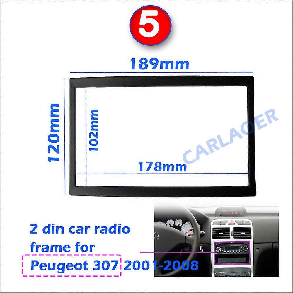 car frame for Universal 2 Din auto radio / android player Frame Retrofitting decorative framework 178 x 102mm panel No gap