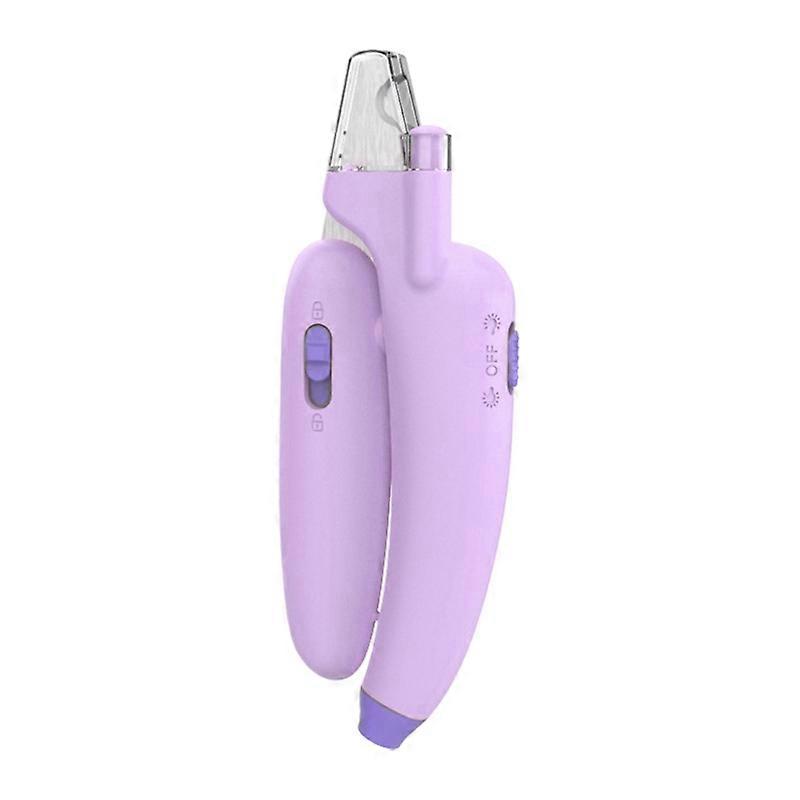 Dog Nail Clipper Trimmer with LED Light & Nail File Avoiding Over-Cutting