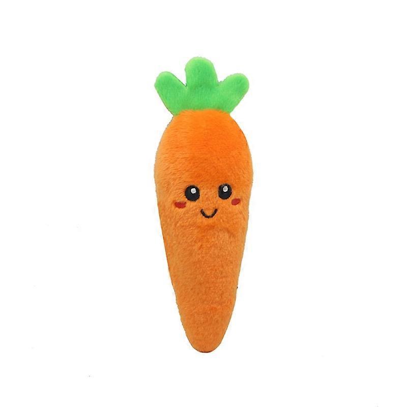 Puppy Toys for Teething Vegetable Plush Shape Reduce Dog's Loneliness Home Gift