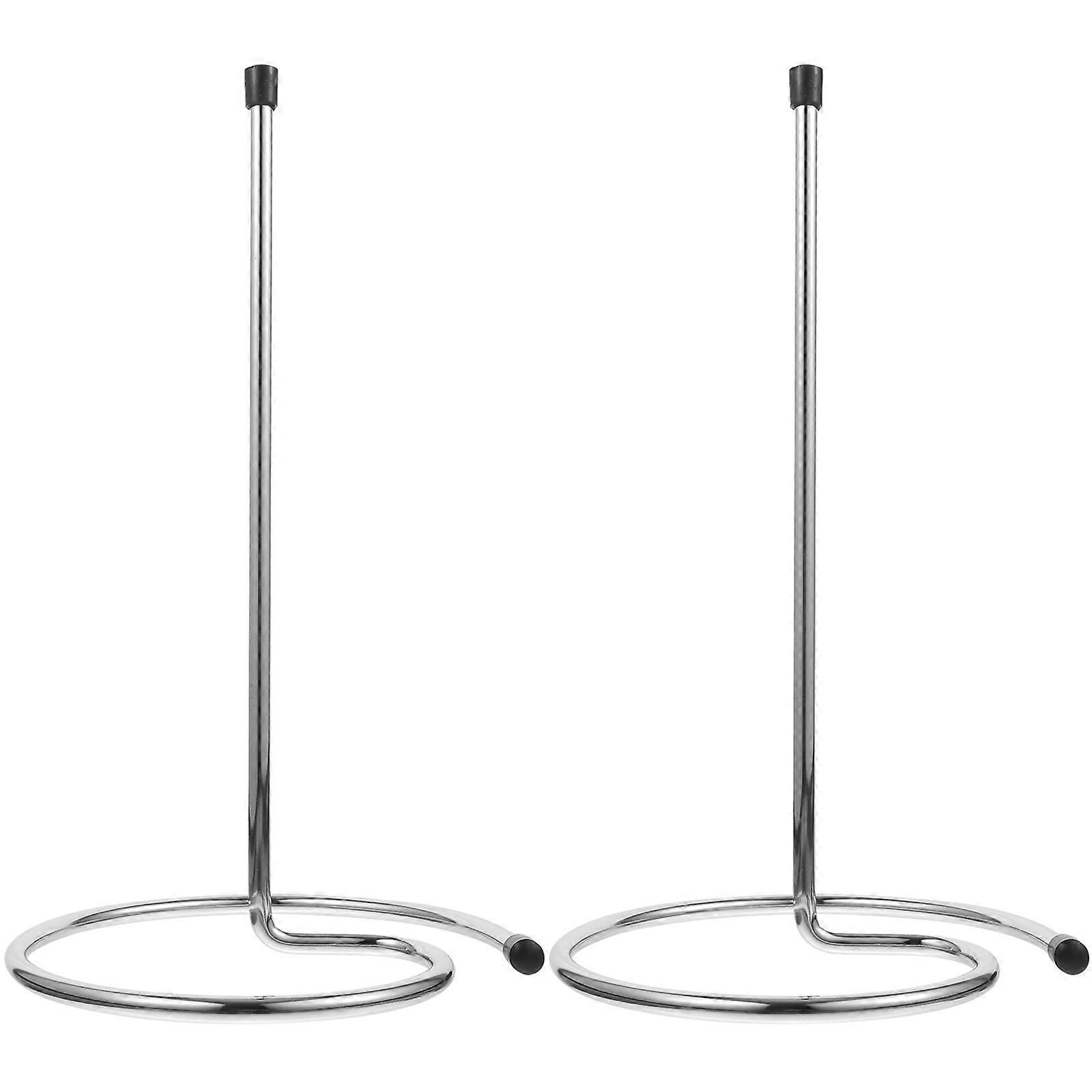 2pcs Weinkaraffe Trocknungsständer Trinkglas Quick Dry Shelf Flasche Weinkaraffe Abtropfständer Halter Weinkaraffe Invert Rack für Home Bar