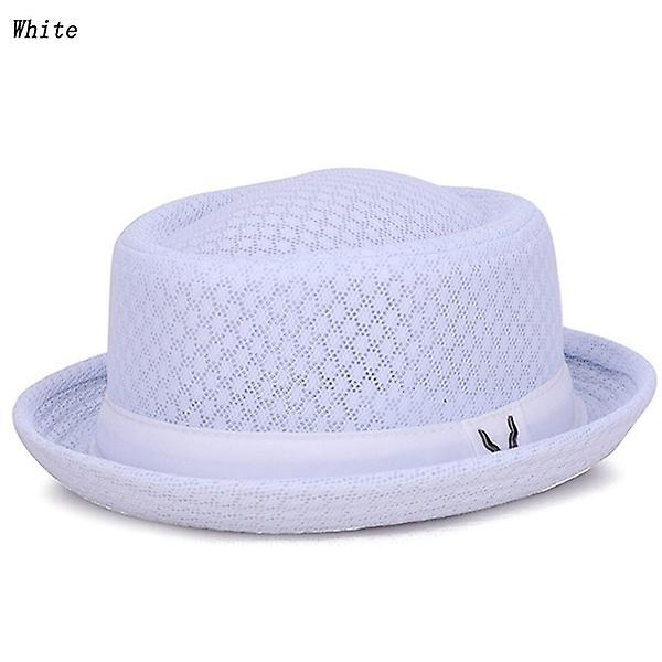 Breathable  Colors Soft Light Weight Mesh Panama Hat Summer