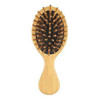 Bamboo Hair Combs Massage Scalp Detangling Hairbrush for Women Men Reduce Frizz Straight Curly Wavy Dry Wet Thick Fine Hair