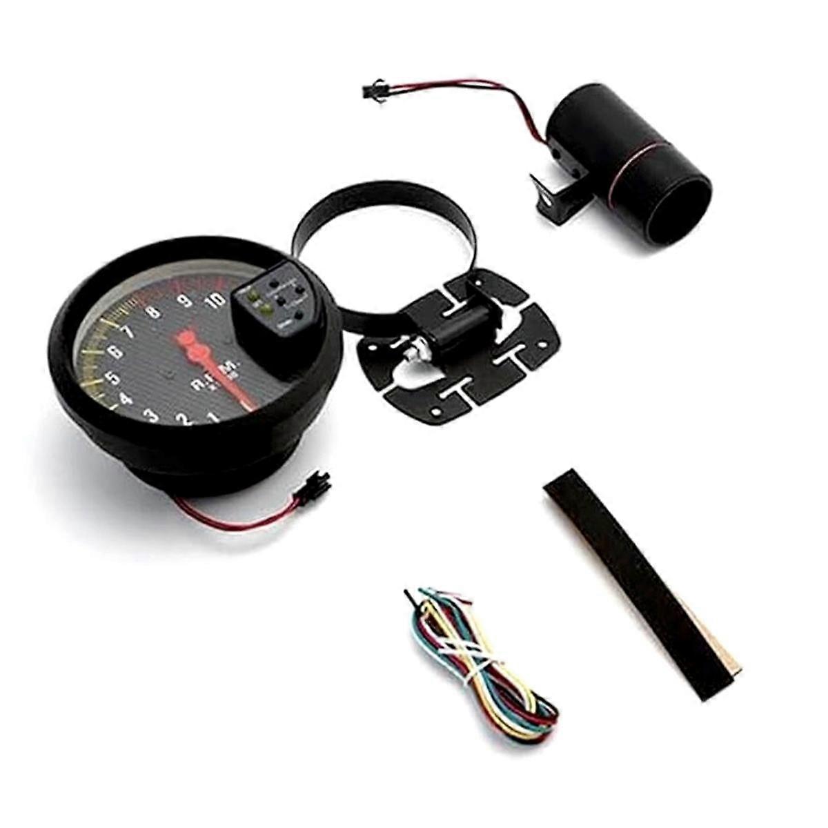 METER RPM TACHOMETER 12V RPM METER LED Backlight RPM Shift Meter Motor