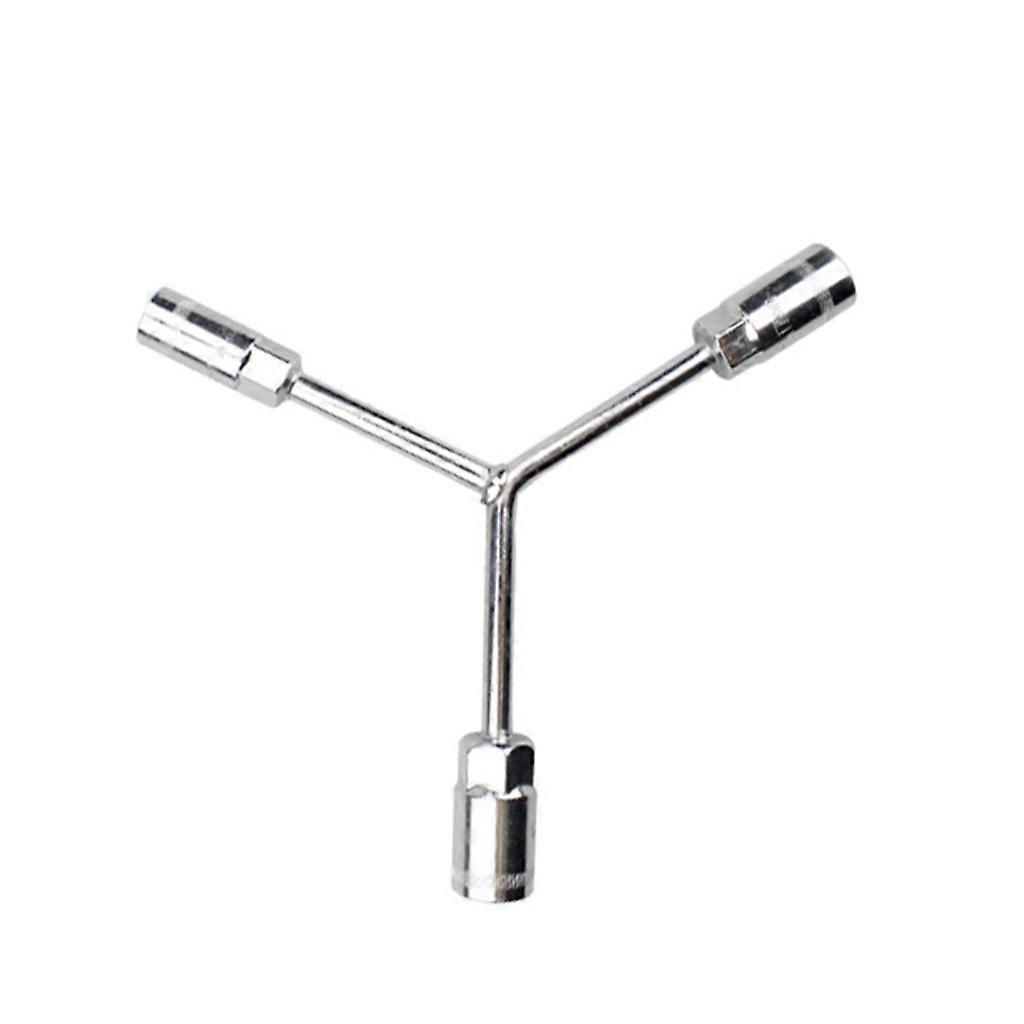 Professional Socket Wrench Metal Y Type 3 Way Socket Wrench High Hardness
