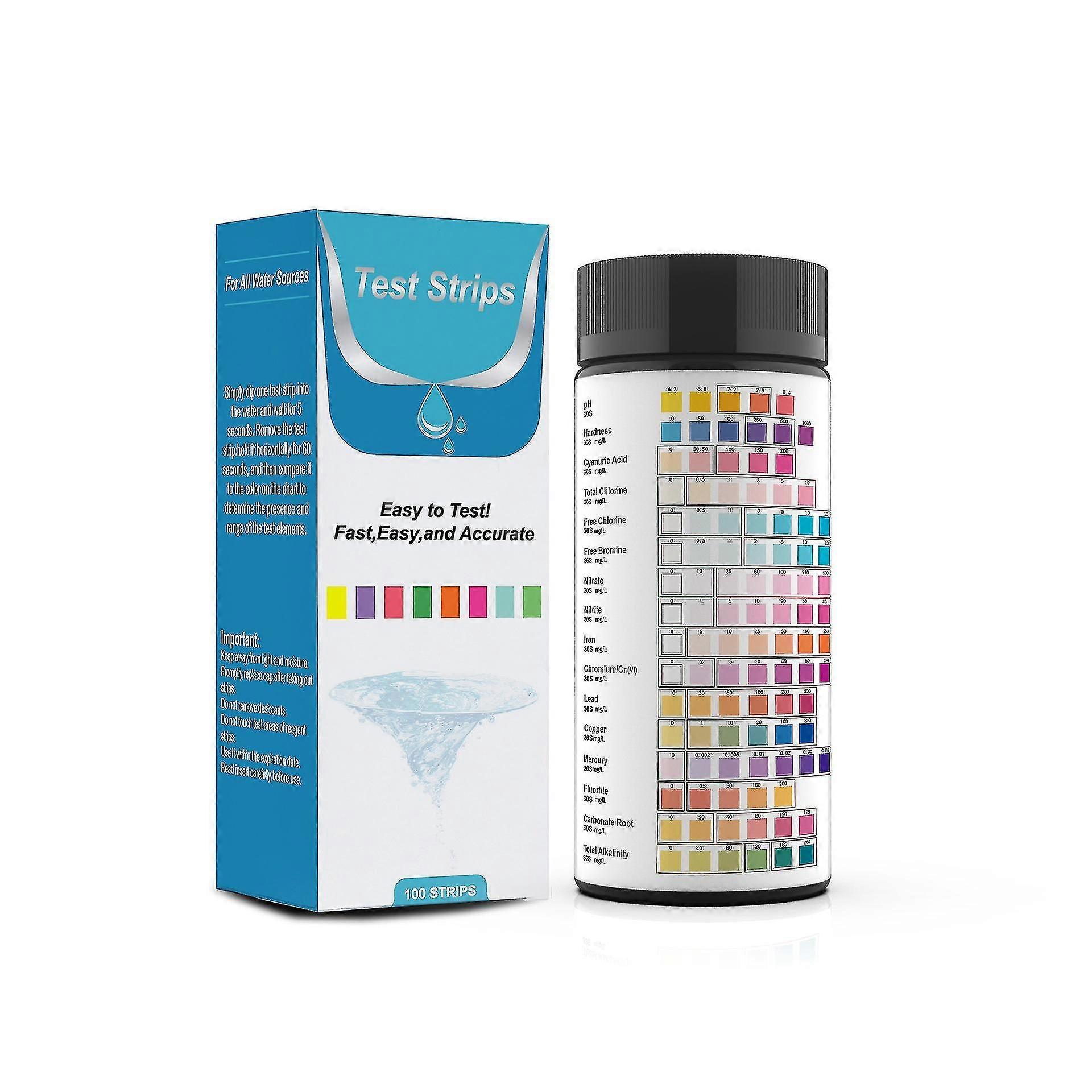 Drinking Water Test Kit 16 In 1 Drinking Water Test Strips Water Test Kit For Home Water Quality Test Easy Quick Test-MXBC
