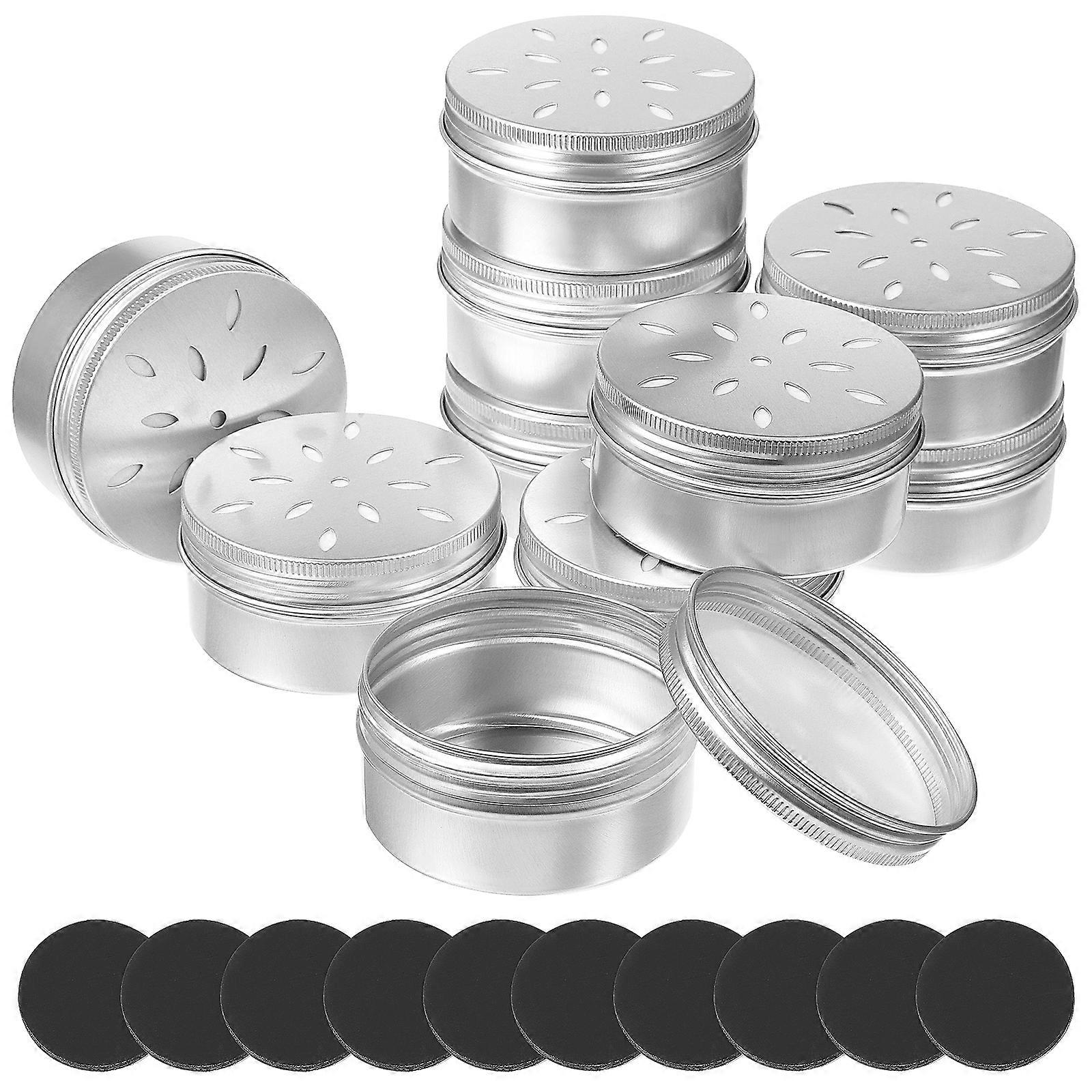 1 Set Training Dog Scent Holders Storage Cans Dog Scent Training Containers with Magnetic Dots