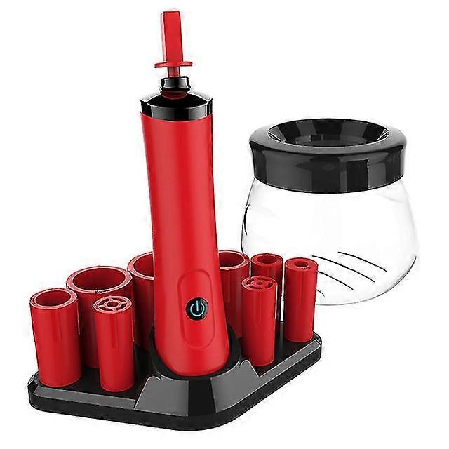 Cosmetic Brush Cleaner #red