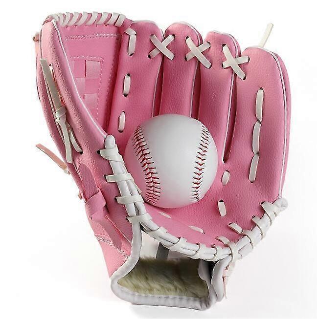 Basebollhandskar, barn tonåringar ungdom vuxen hållbar läder softball baseball pitcher mitt