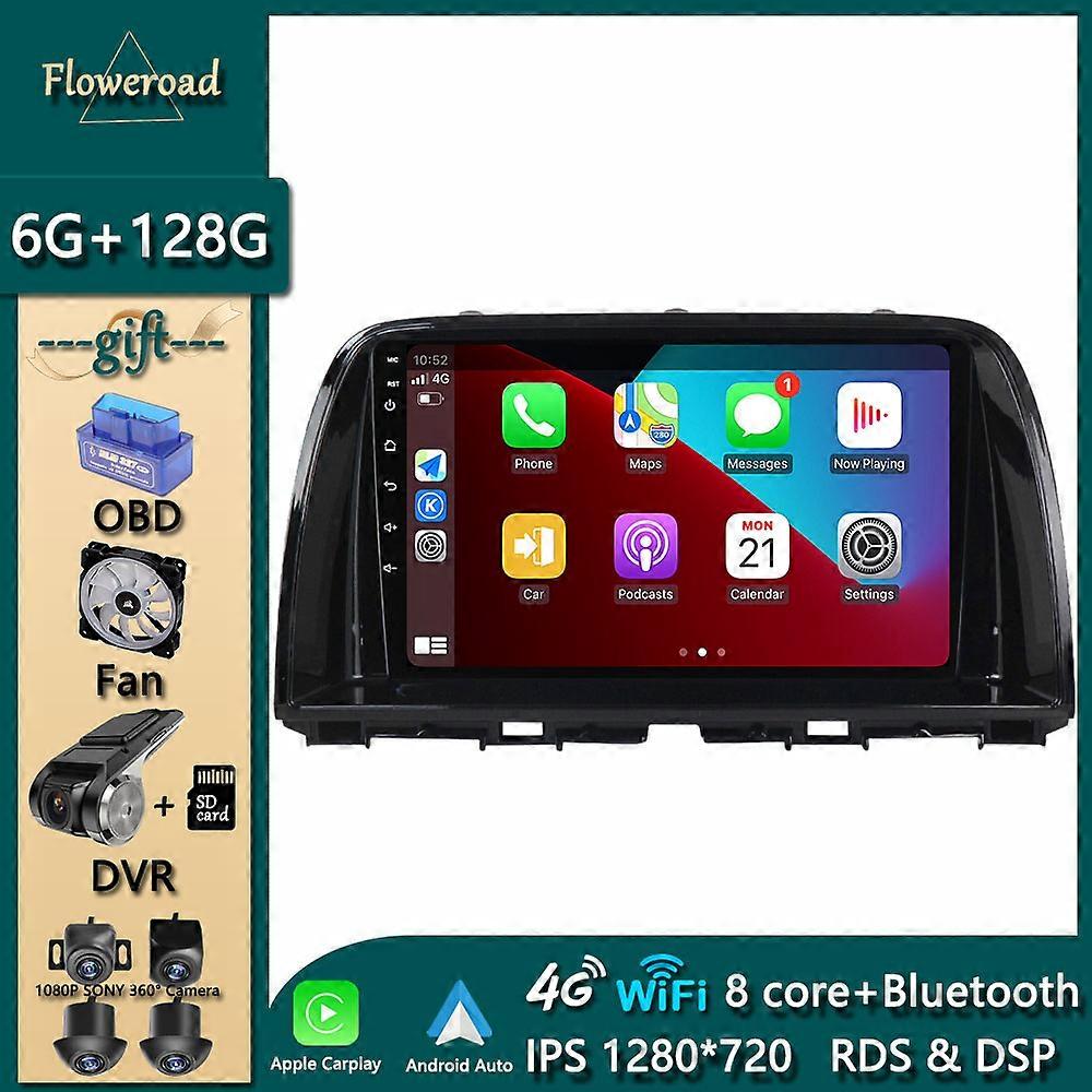 Carplay WIFI 4G For Mazda CX5 CX-5 CX 5 2012 - 2015 Car Android Multimedia Player Navigation GPS Radio Stereo Monitor IPS Video