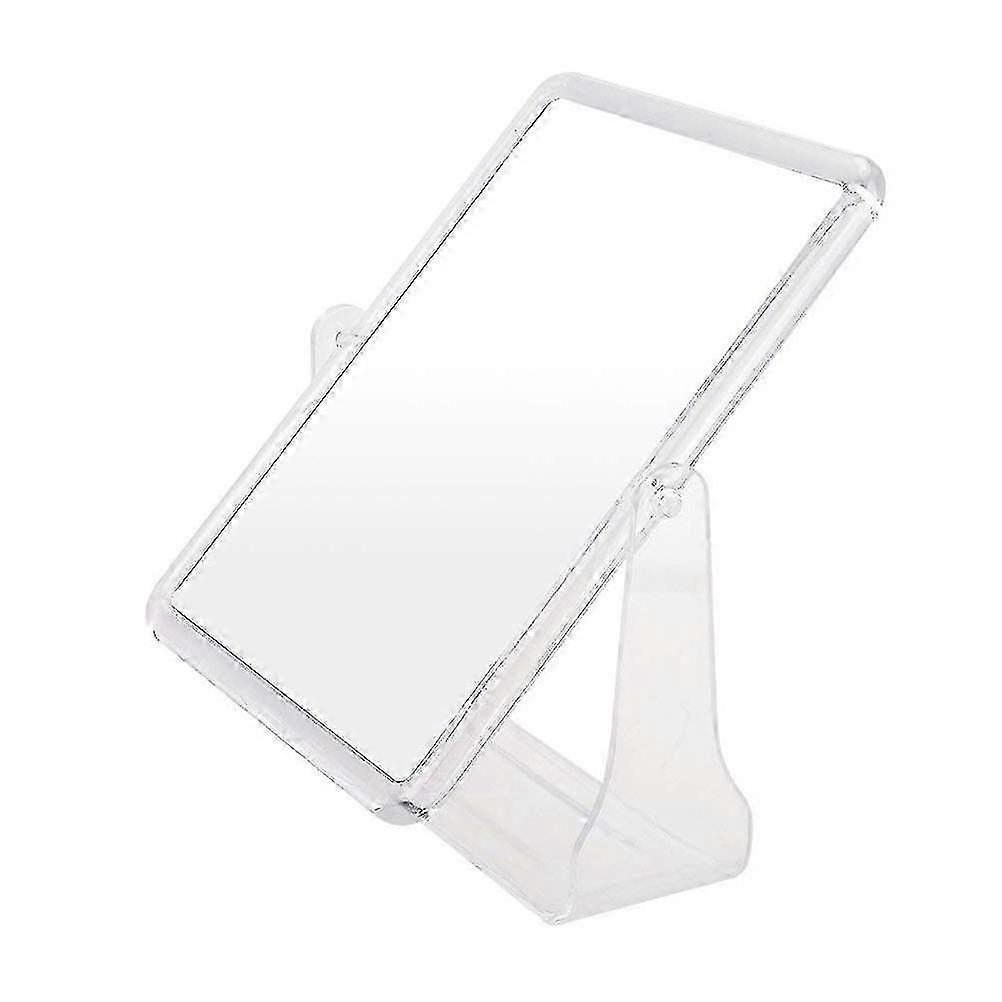 Double-sided Swivel Vanity Makeup Mirror (large, Transparent)