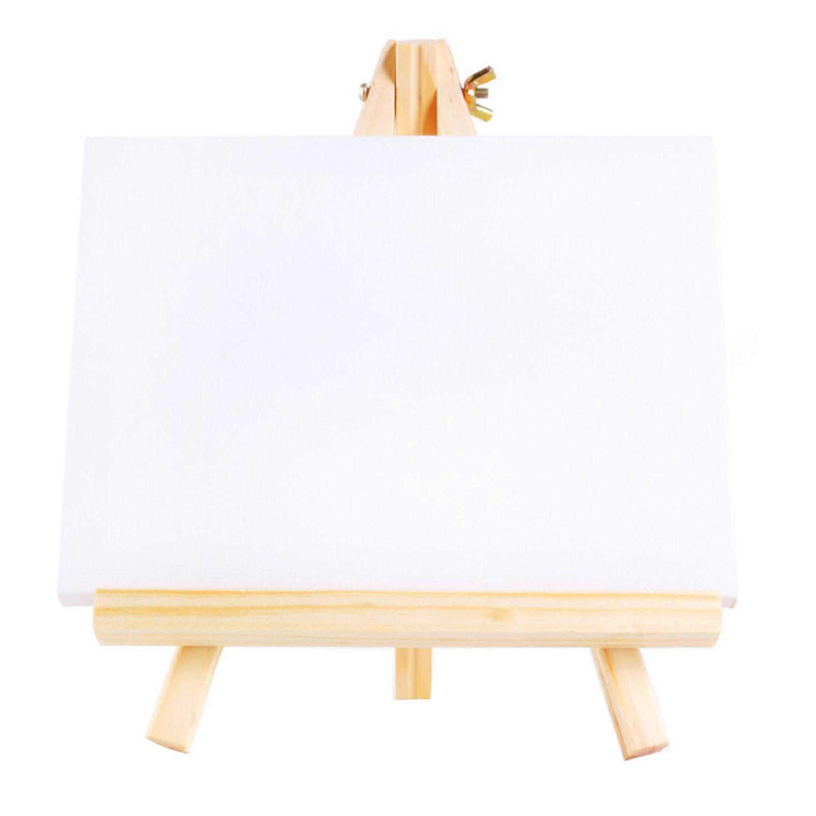 Painting Canvases Easel Stand Smooth Edge Burr Free Adjustable Versatile Art Display Tripod Stand Wooden Easel Jikaix