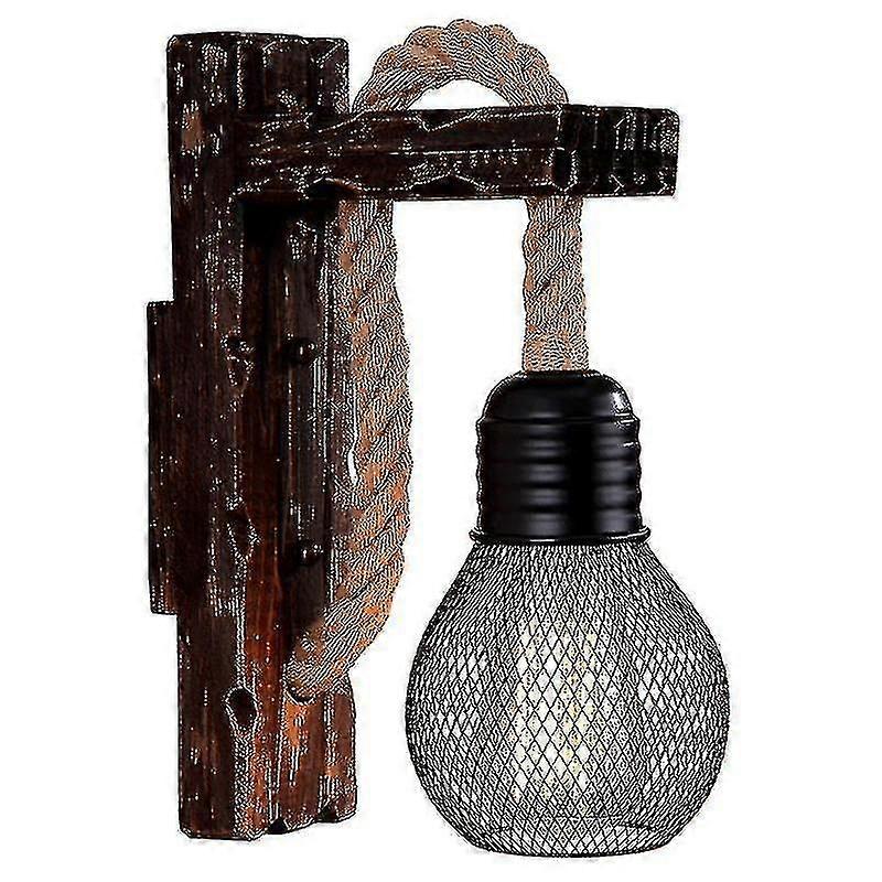 Lamp Rtro Hemp Rope Lamp -