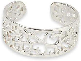 lver Filigranblad mönster Tåring