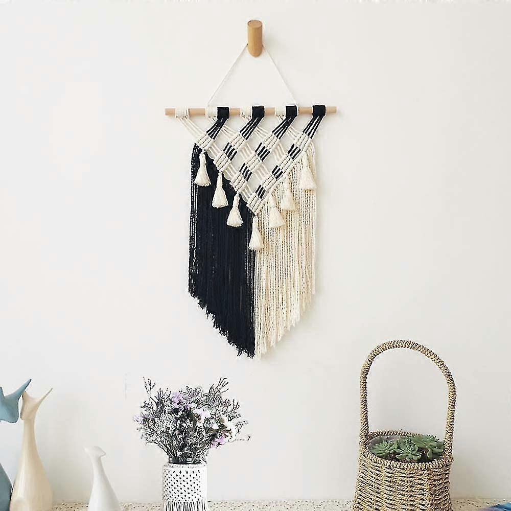 2023 Macrame Wall Hanging Tapestry - Bohemian Home Decor, χειροποίητες βαμβακερές ταπετσαρίες, μοναδική τέχνη τοίχου