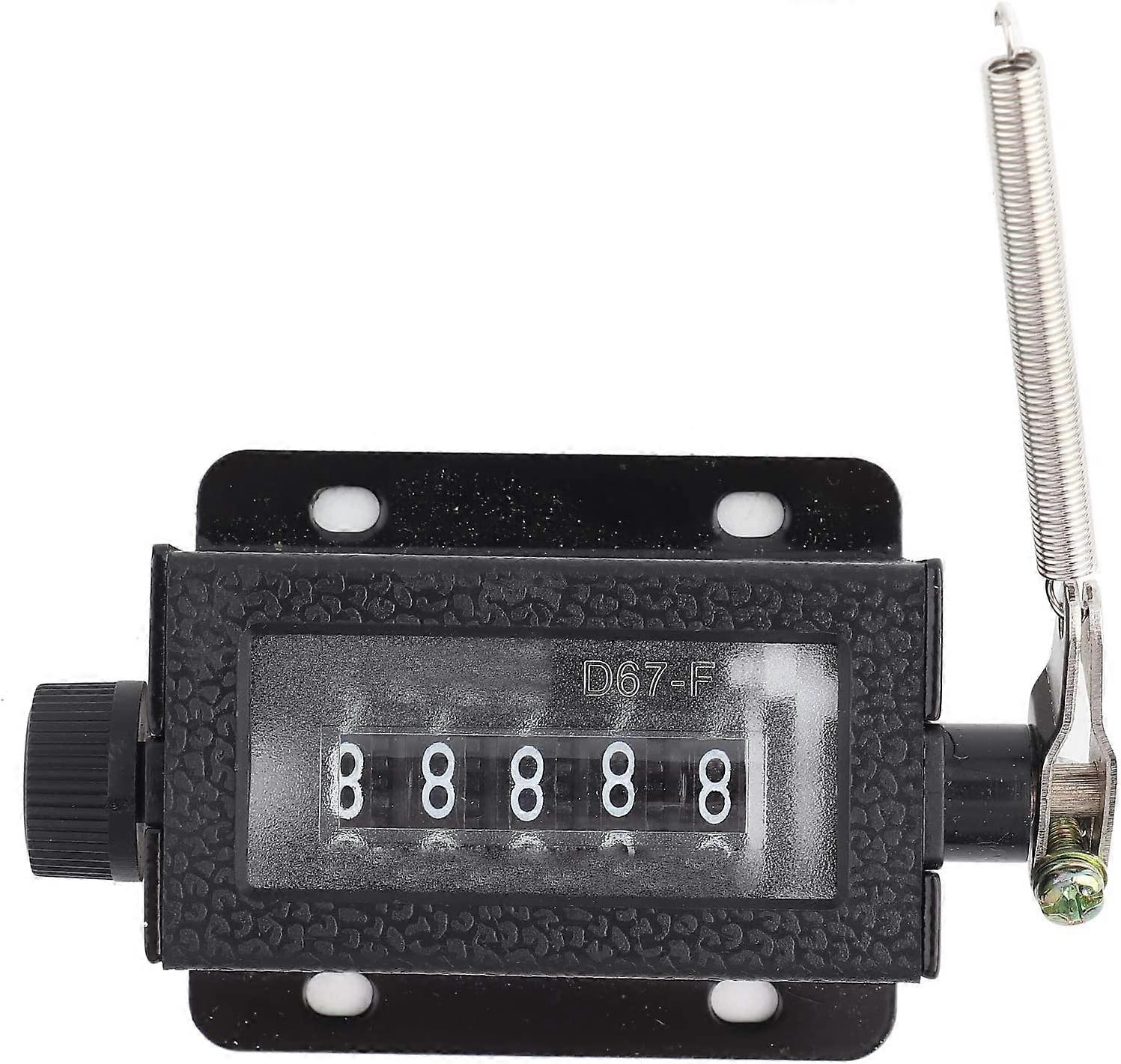 Mini compteur mécanique manuel comptage 5 chiffres Arithmomètre