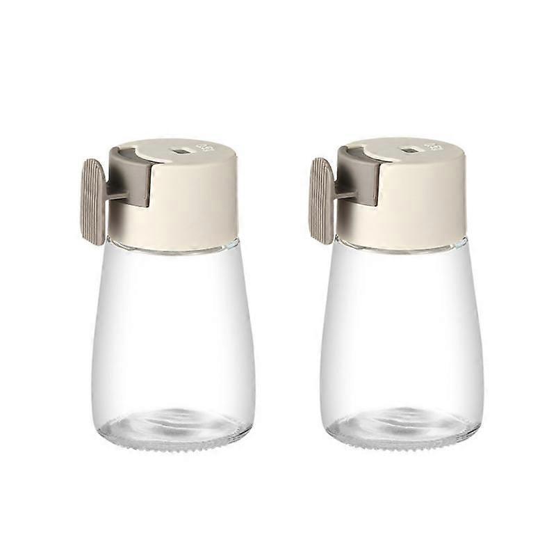 Multifunctional beige spice jar 2 pcs