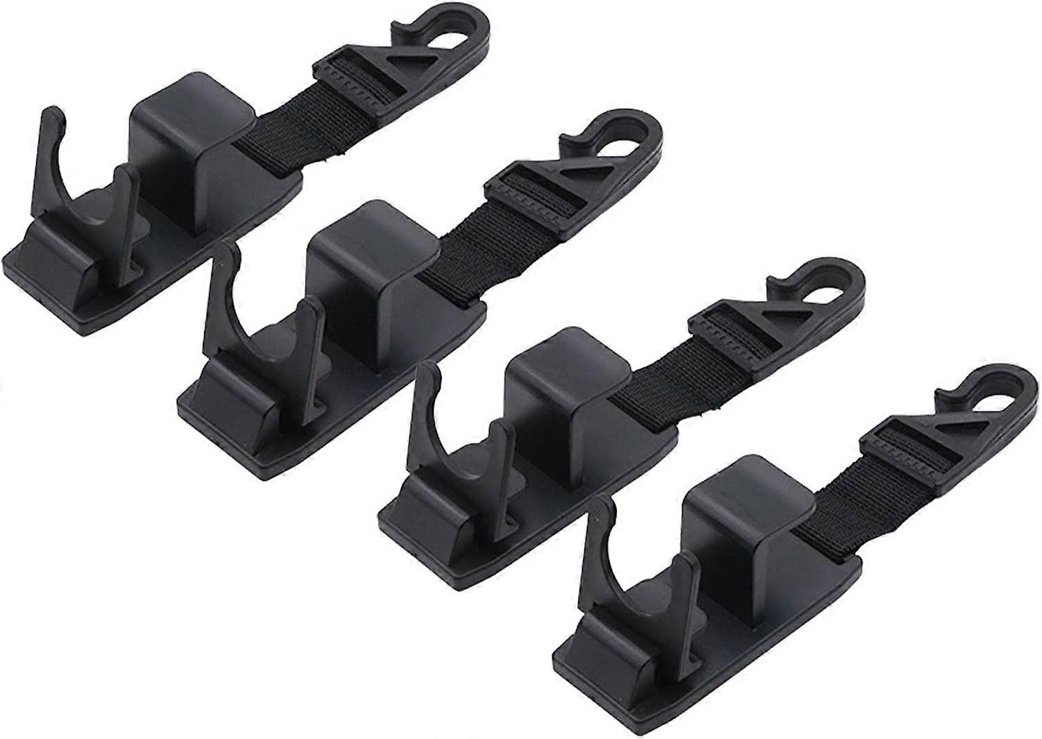 Dequate Car Hooks for Purses and Bags Headrest Magic Double Hook 2-in-1 Universal Car Vehicle Hook